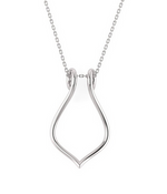 STERLING SILVER RING HOLDER PENDANT