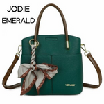 JODIE EMERALD SMALL HANDBAG