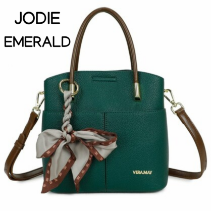 JODIE EMERALD SMALL HANDBAG