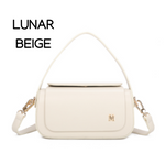 LUNAR BEIGE VEGAN CROSSBODY BAG