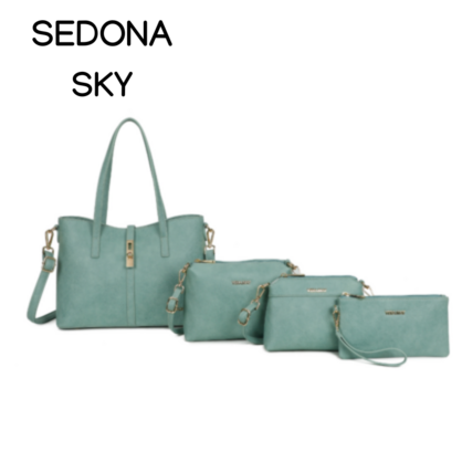SEDONA SKY 4 PIECE HANDBAG SET