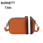 BARNETT TAN VEGAN CROSSBODY BAG