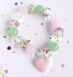 FLORAL HEART BRACELET