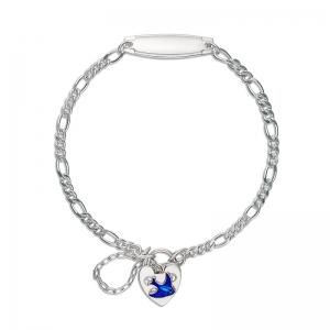SS CHILDS BLUEBIRD FIGARO BRACELET
