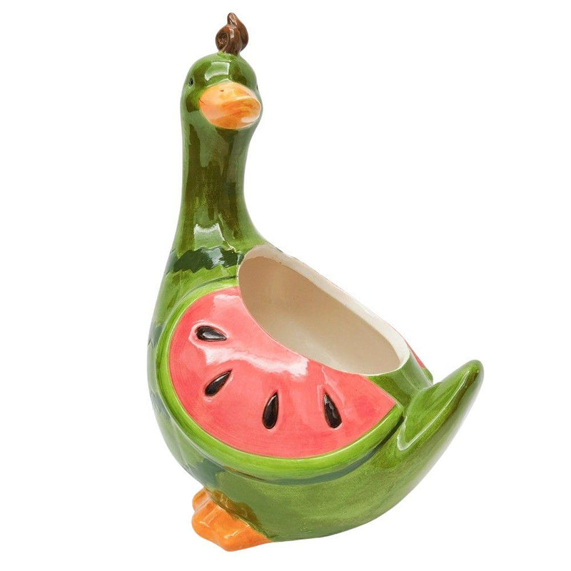 WATERMELON DUCK PLANTER