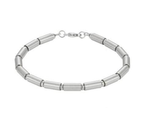 STEEL TUBE LINK BRACELET