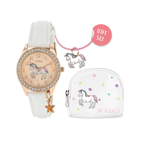 TIKKERS - UNICORN WATCH & GIFT SET