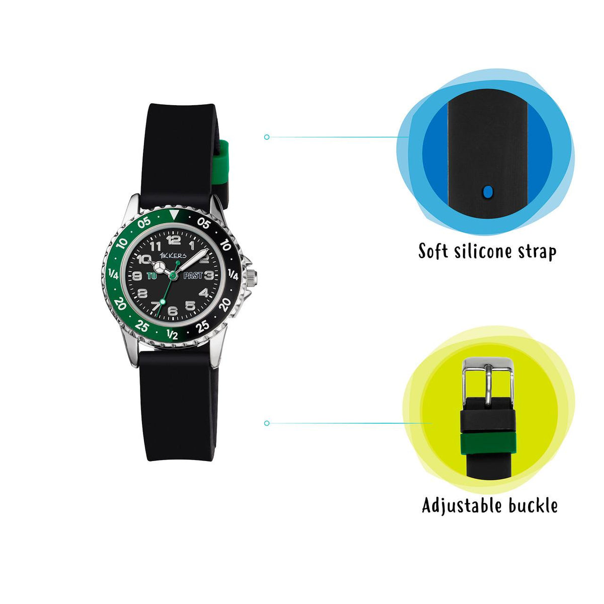 TIKKERS - GREEN BLACK WATCH