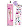 TIKKERS - PINK HEART CHARM WATCH