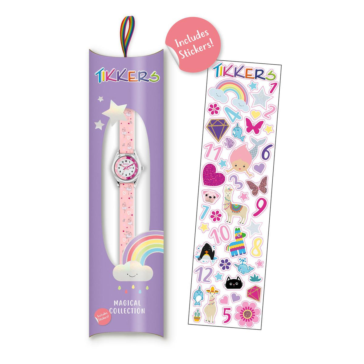TIKKERS - BALLERINA TIME TEACHER WATCH