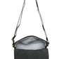 ELEANOR NAVY LEATHER HANDBAG