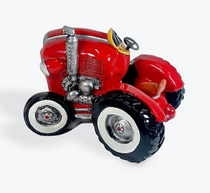 MONEY BOX - RED TRACTOR