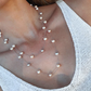 STERLING SILVER PINK FRESHWATER PEARL NECKLACE