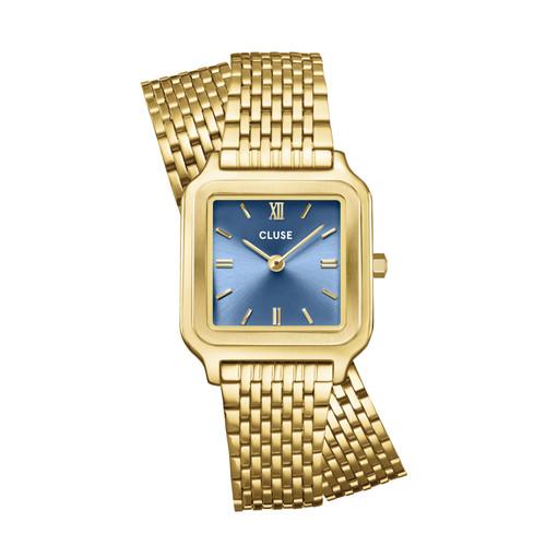 CLUSE PETITE GOLD AND BLUE WATCH