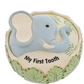 SET OF TWO ANIMAL TOOTH & CURL BOXES