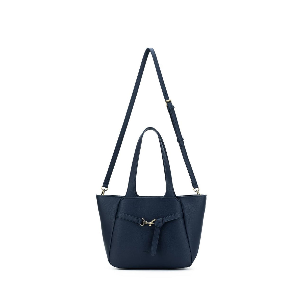 DEEP NAVY 3 PIECE HANDBAG TOTE
