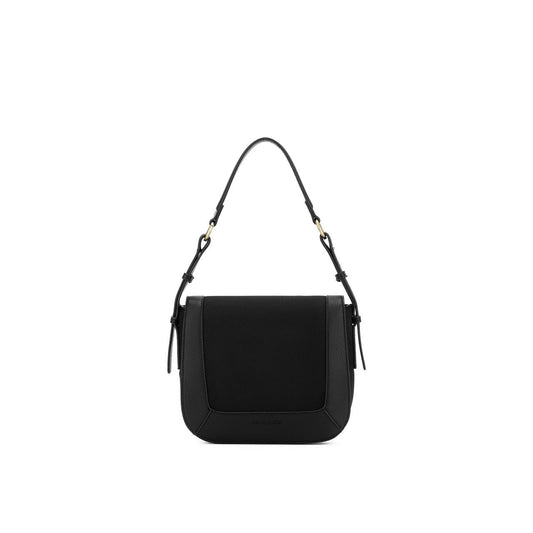 BLACK SHOULDER HANDBAG