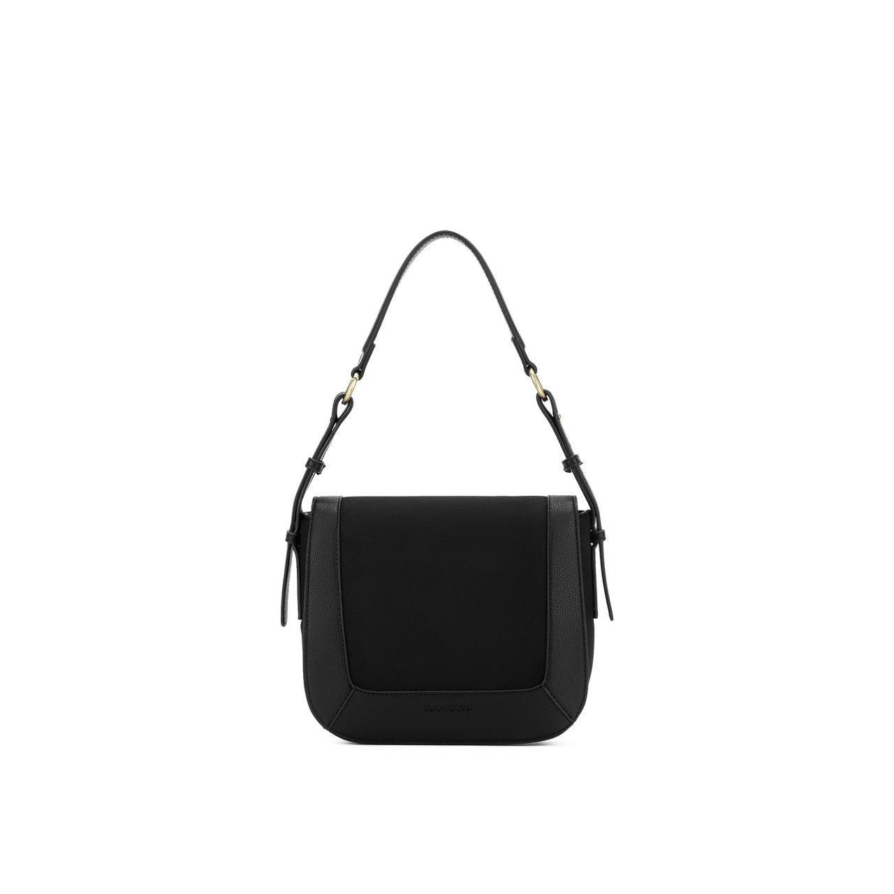 BLACK SHOULDER HANDBAG