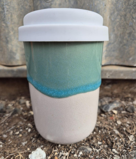 HOT OR COLD 16OZ TRAVEL MUG WITH LID - GLACIER