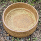 CERAMIC BOWL WITH LID - LARGE - RUSTIC