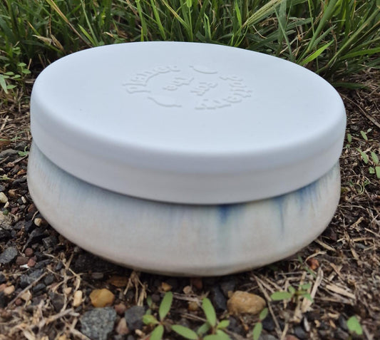 CERAMIC BOWL WITH LID - LARGE - MONSOON