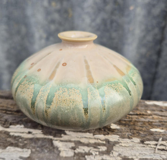 SHELLY MINI VASE - RAINFOREST