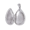 STERLING SILVER TEARDROP LOCKET