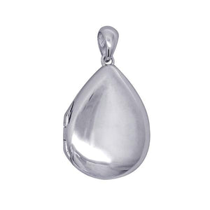 STERLING SILVER TEARDROP LOCKET