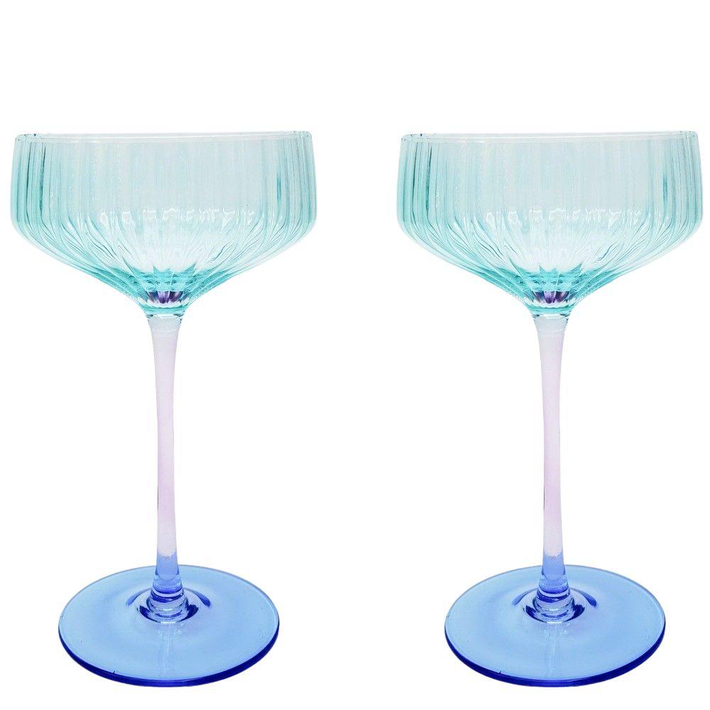 GLASSES - AQUA & BLUE
