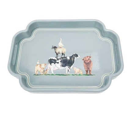 BLUE FARM TRAY
