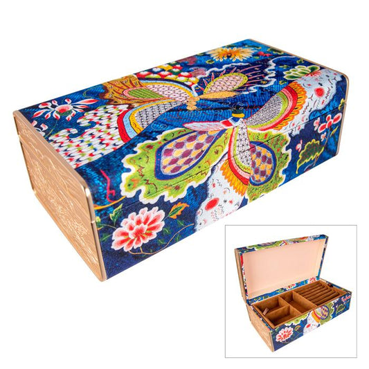 BLUE BUTTERFLY JEWELLERY BOX