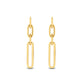 9CT YELLOW GOLD DROP EARRINGS