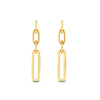 9CT YELLOW GOLD DROP EARRINGS