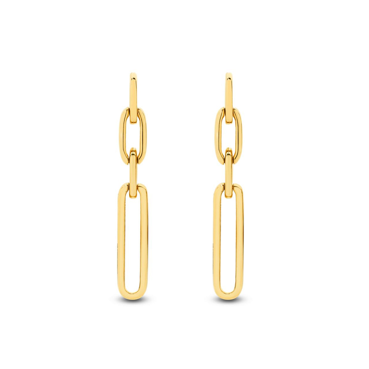 9CT YELLOW GOLD DROP EARRINGS