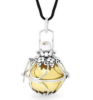 HARMONY BALL - BRASS AND WHITE PEARL