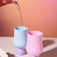 BUBBLE GOBLET SET OF 2 - BUBBLEGUM