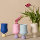 BUBBLE GOBLET SET OF 2 - PACIFIC