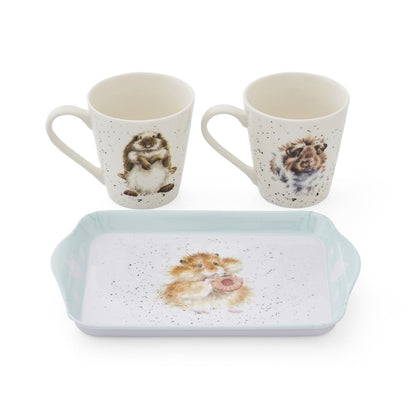 WRENDALE - MUG & TRAY SET - HAMPSTER