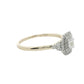 14CT YELLOW GOLD DIAMOND ENGAGEMENT RING