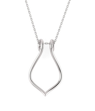 STERLING SILVER RING HOLDER PENDANT