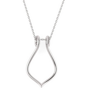 STERLING SILVER RING HOLDER PENDANT