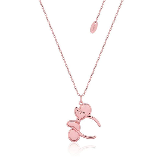 DISNEY MINNIE MOUSE HEADBAND NECKLACE SS RGP