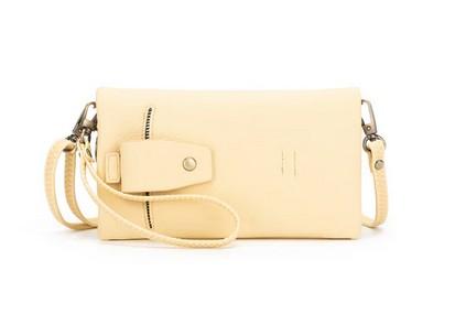 YELLOW CROSSBODY PHONE WALLET
