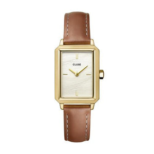 CLUSE FLUETTE NUTSHELL SAND TEXTURE WATCH