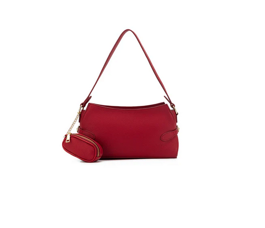 RED EAST WEST SHOULDER BAG