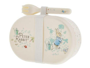 PETER RABBIT SNACK BOX WITH CUTLERY
