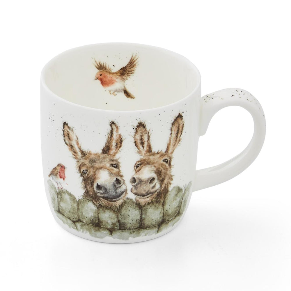ROYAL WORCESTER WRENDALE DESIGNS DONKEY MUG