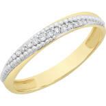 9ct Gold Diamond Ring