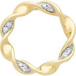 9ct Gold Diamond Pendant