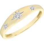 9ct Gold Diamond Ring
